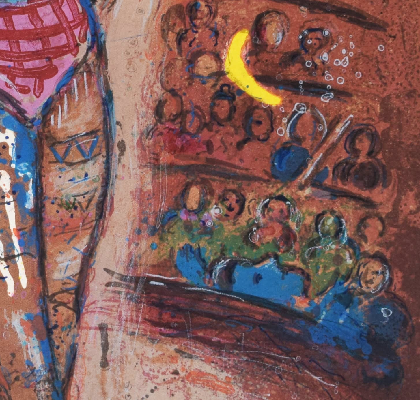 MARC CHAGALL, Composition XXXIV, from: Circus | Planche XXXIV: Cirque, 1967