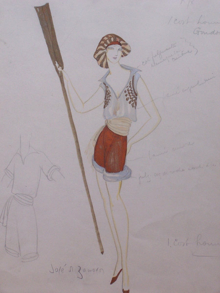 JOSÉ ZAMORA, Gondolier