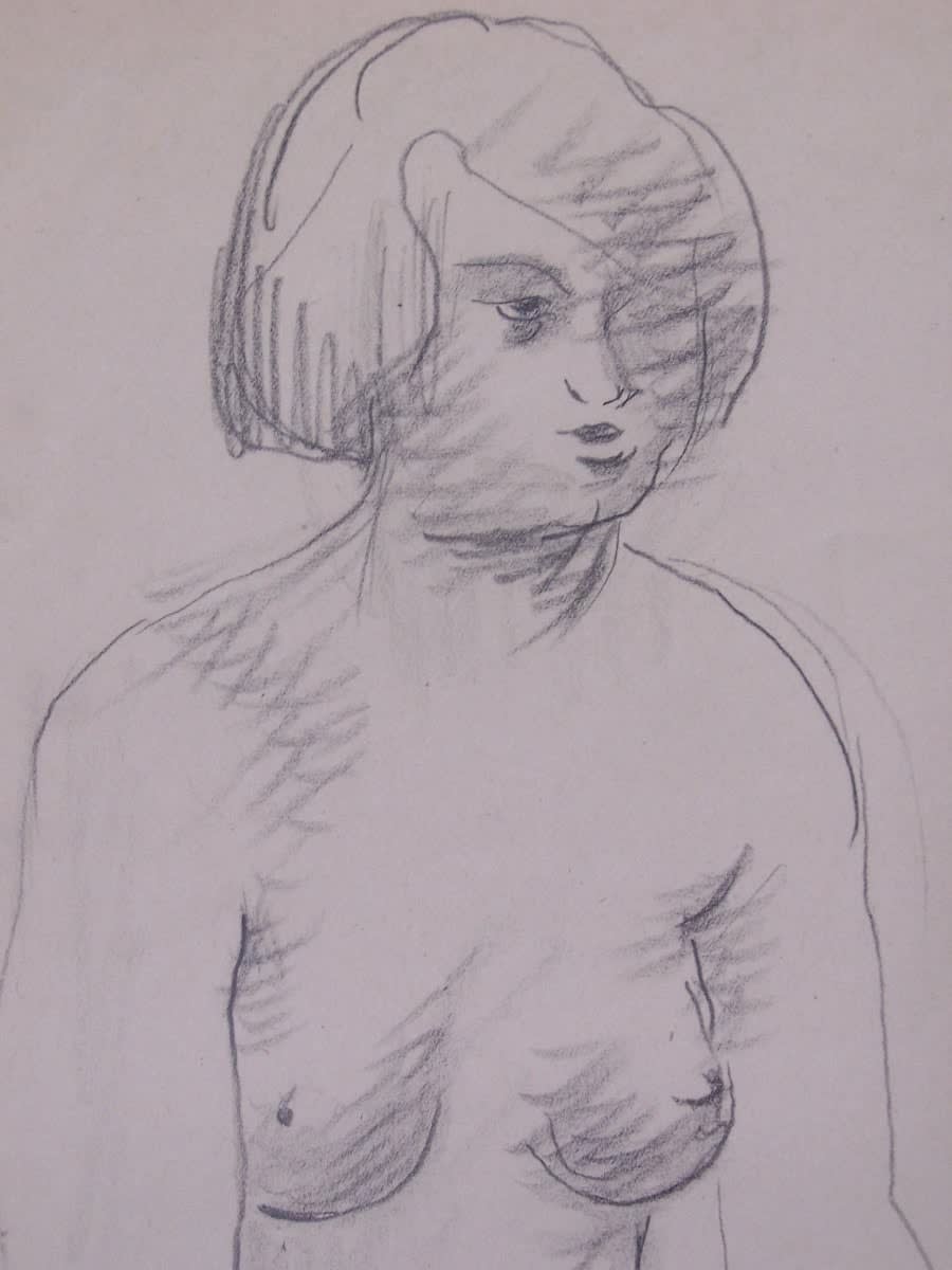 LEOPOLD SURVAGE, Nude Woman on her Knees, ca. 1920