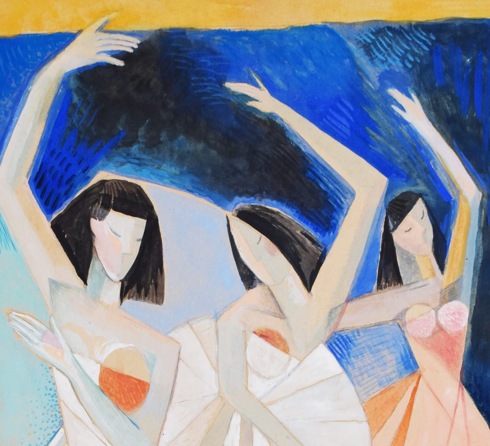 JACOB GILDOR, Three Dancers, 1960/2006