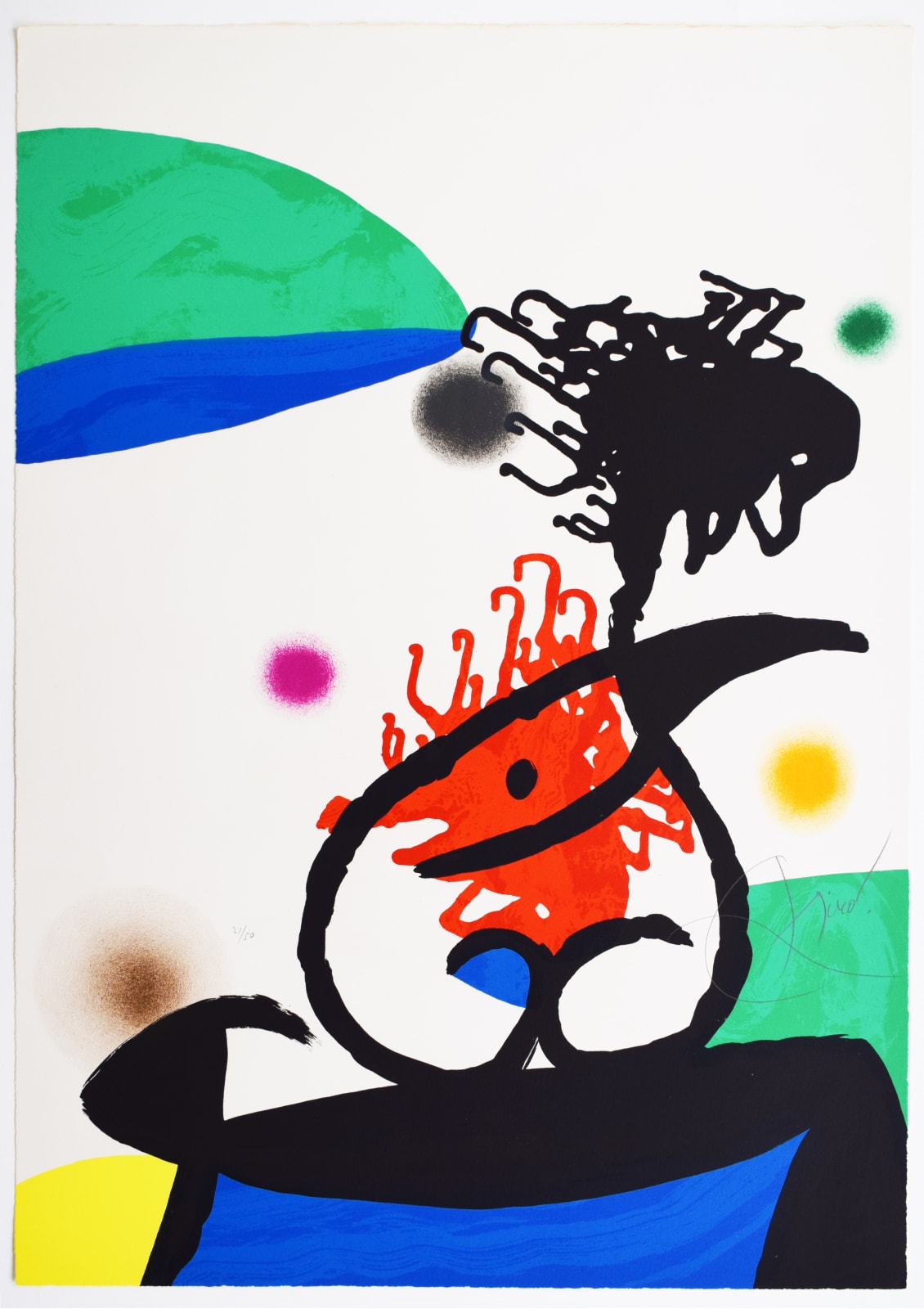 JOAN MIRÓ, Northern Mandarin | Mandarin du Nord, 1976