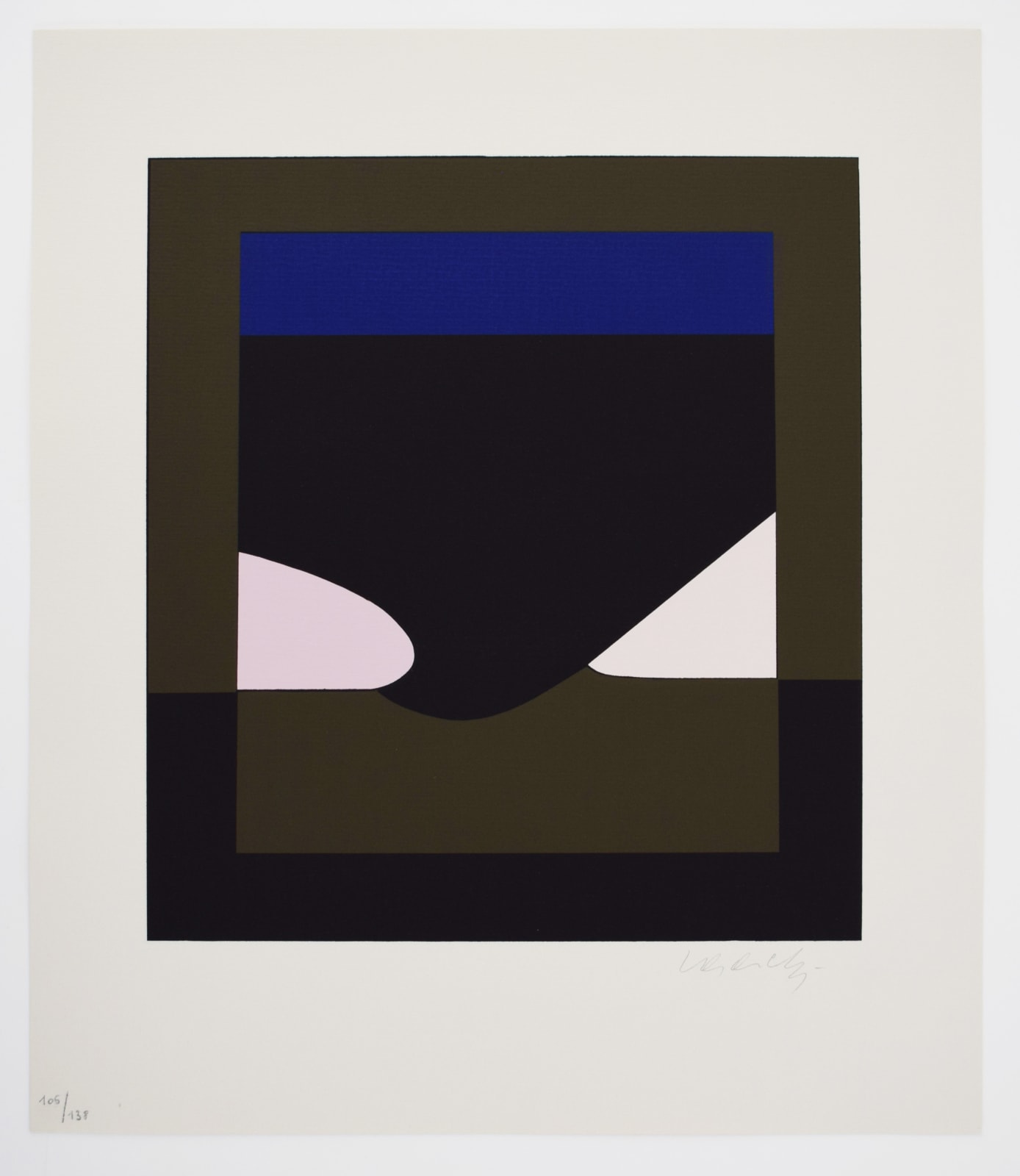 VICTOR VASARELY, Orom (Denfert), from: The Discourse on Method | Orom (Denfert): Le discours de la méthode, 1969