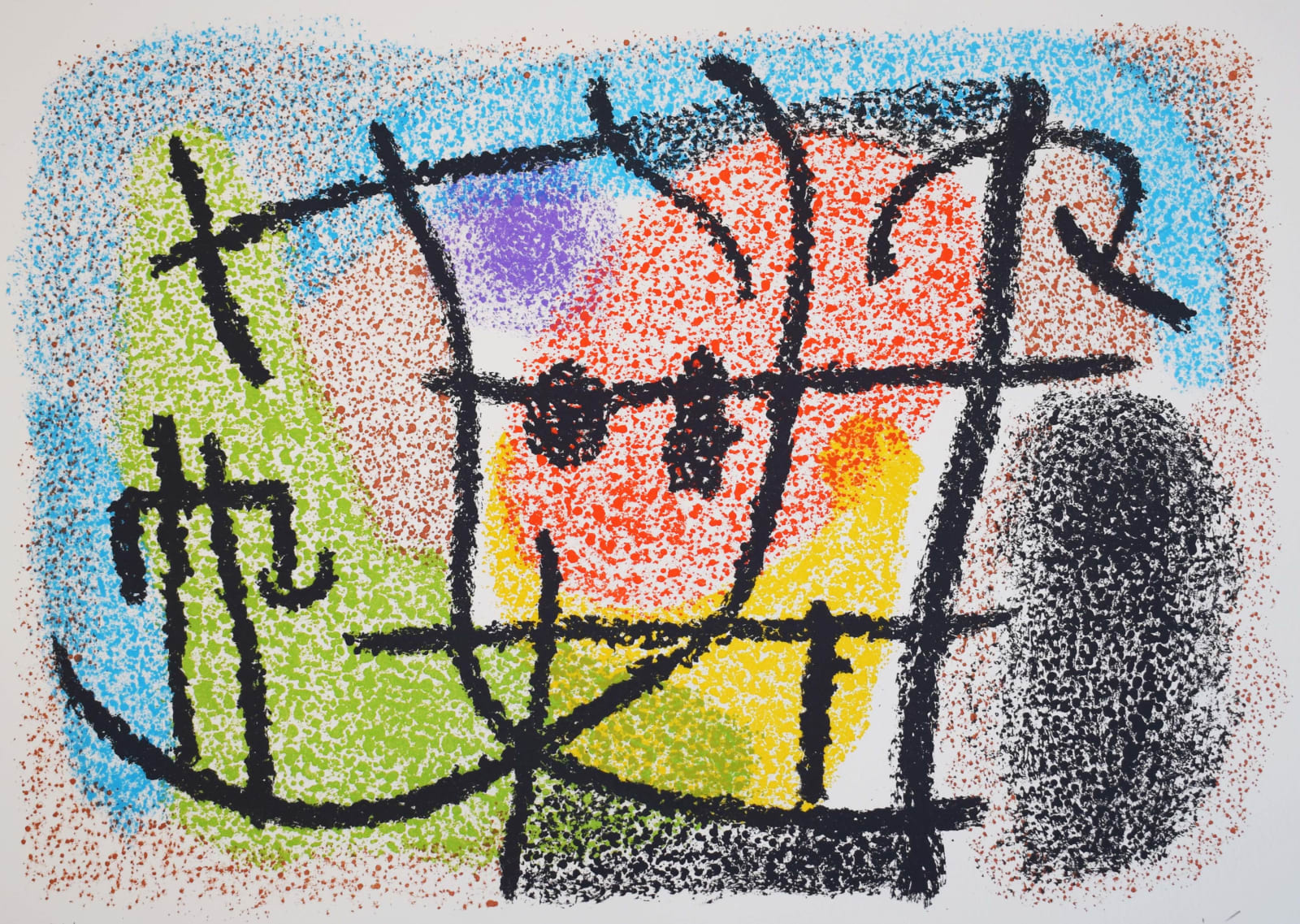 JOAN MIRÓ, Composition II, from: Boxes | Cartones, 1965