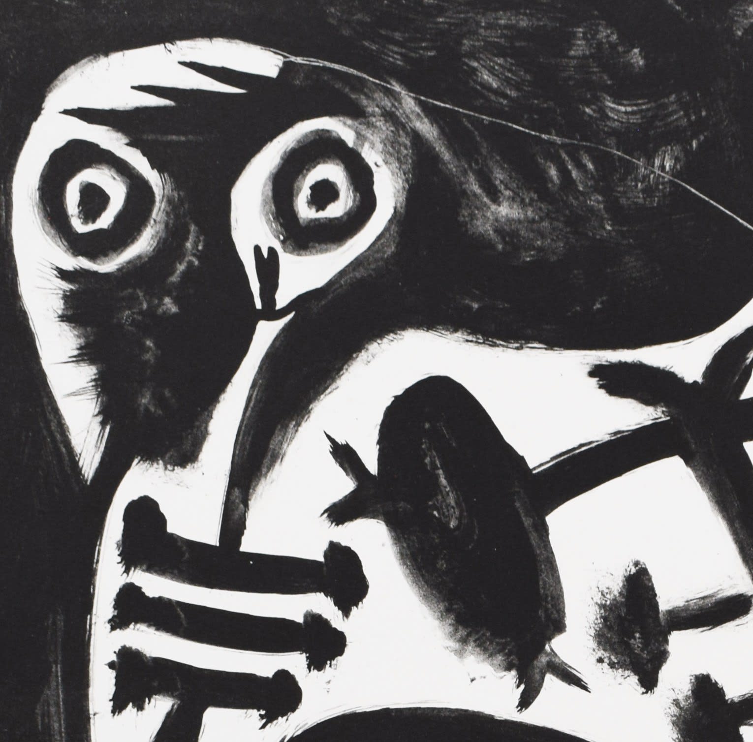 PABLO PICASSO, The Great Owl | Le grand hibou, 1948