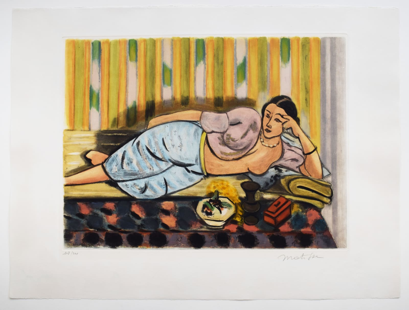 HENRI MATISSE (After), Odalisque with the Red Coffer | Odalisque au Coffret Rouge, 1926/1952