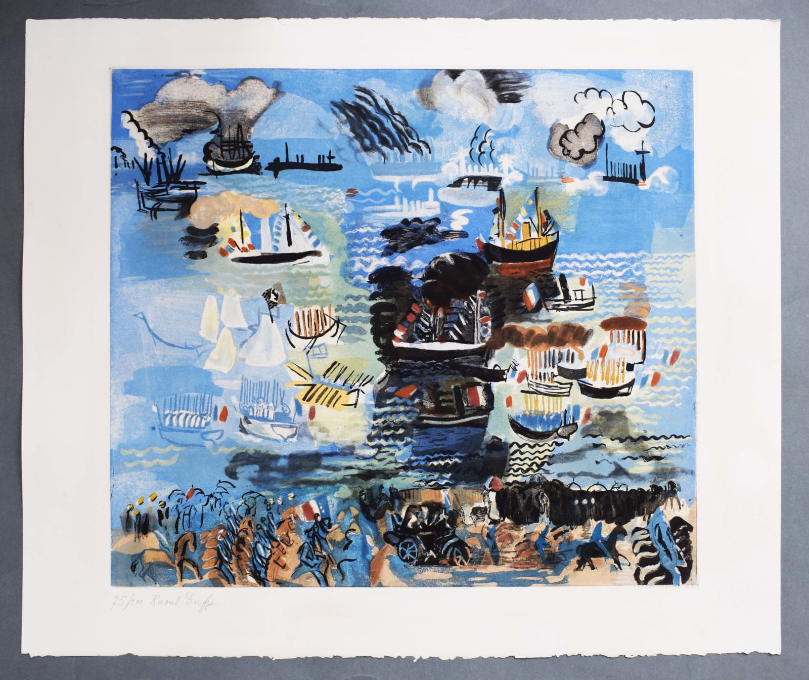 RAOUL DUFY, Nautical Festival | Fête nautique, 1926