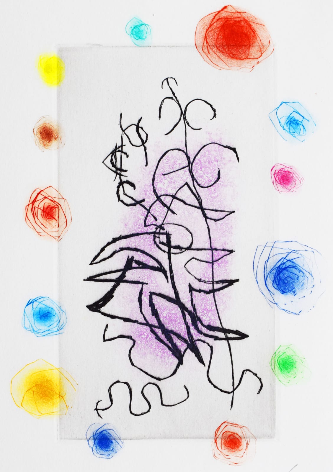 JOAN MIRÓ, Dark Laurel | Obscur Laurier, 1962