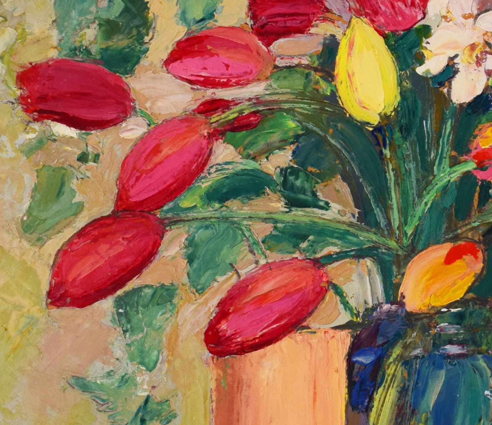 VASYL KRYCEVSKY, Flowers: Tulips and Narcissus, 1941