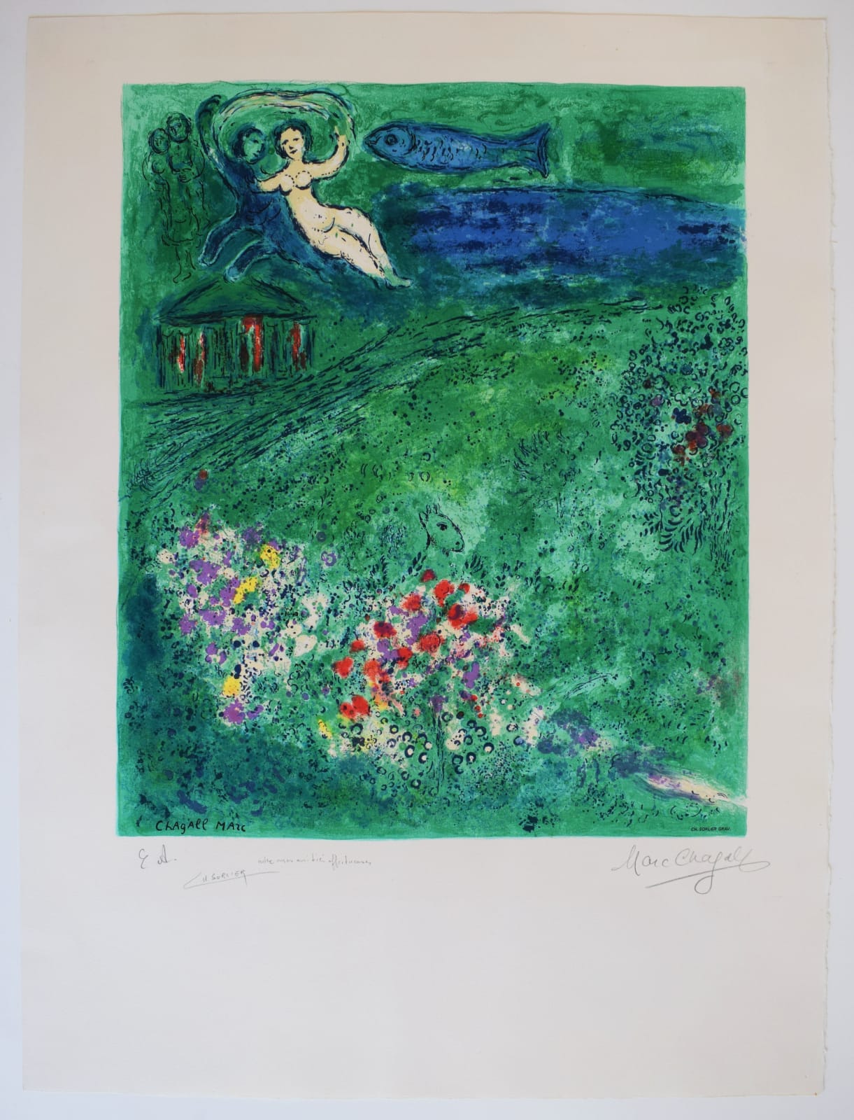 MARC CHAGALL (After), The Orchard | Le verger, 1973