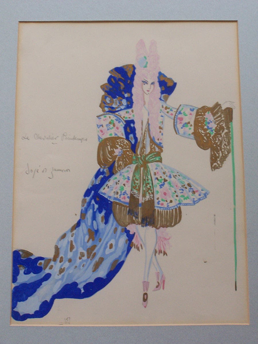 JOSÉ ZAMORA, Le Chevalier Printemps.