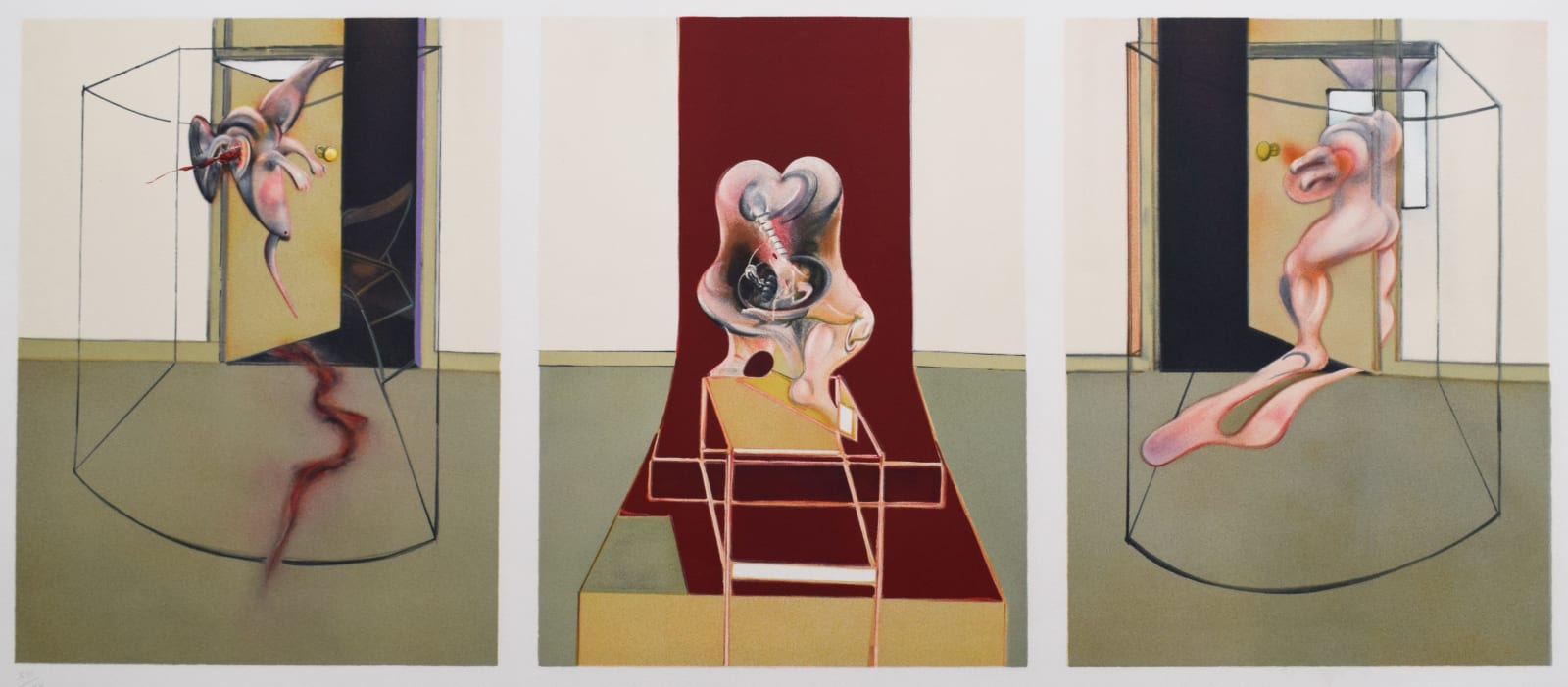 FRANCIS BACON, Oresteia of Aeschylus| L'Orestie d'Eschyle, 1981