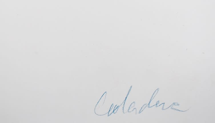 ANTONIO CALDERARA, Red-Green Rosso-Verde, 1973