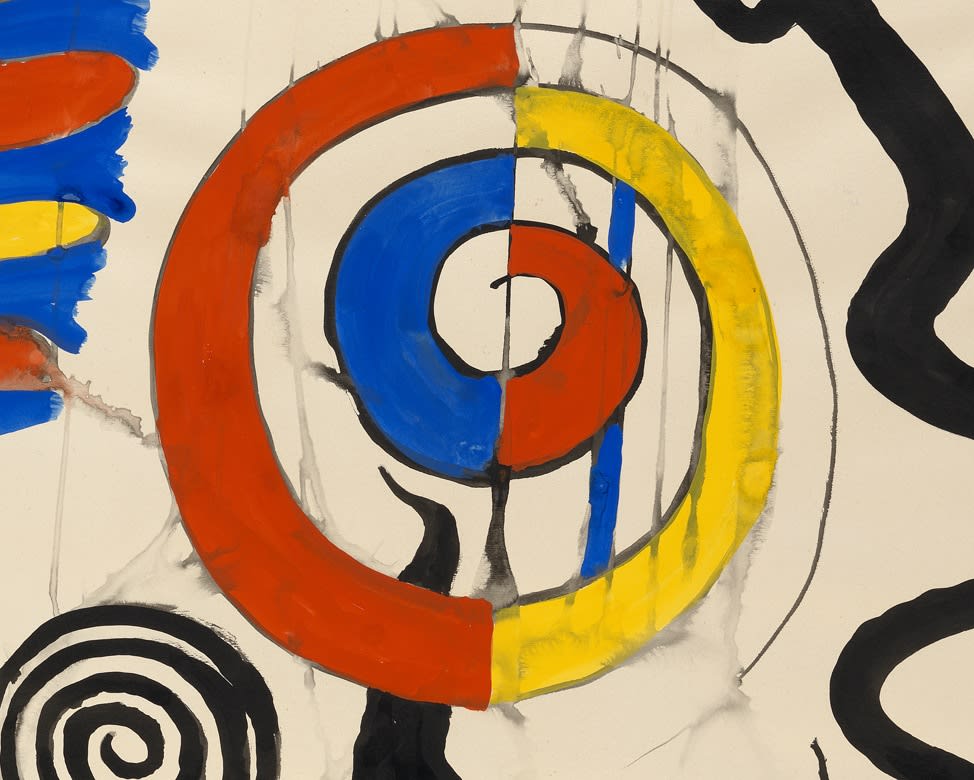 ALEXANDER CALDER, The Yellow Shock Absorber, 1969