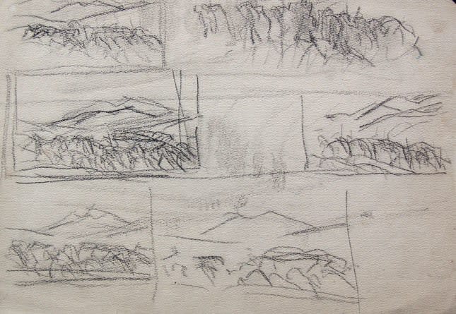 LASZLO BARO MEDNYANSZKY, Landscape Studies