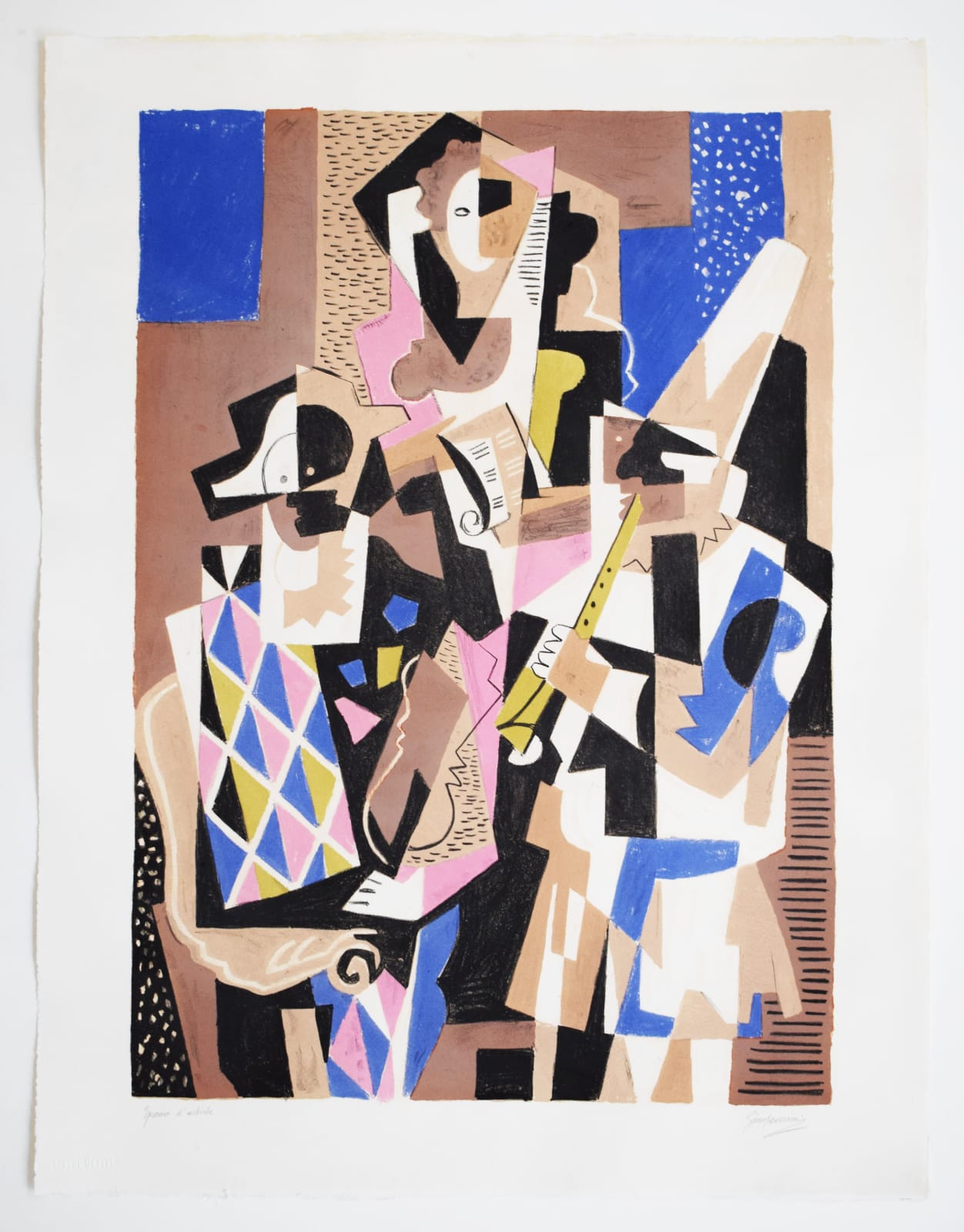 GINO SEVERINI, The Musicians | Les musiciens, 1955