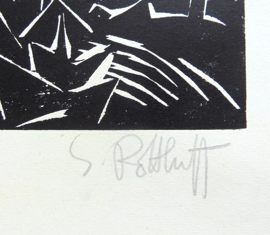 KARL SCHMIDT-ROTTLUFF, Russian Forest | Russisches Wald, 1918