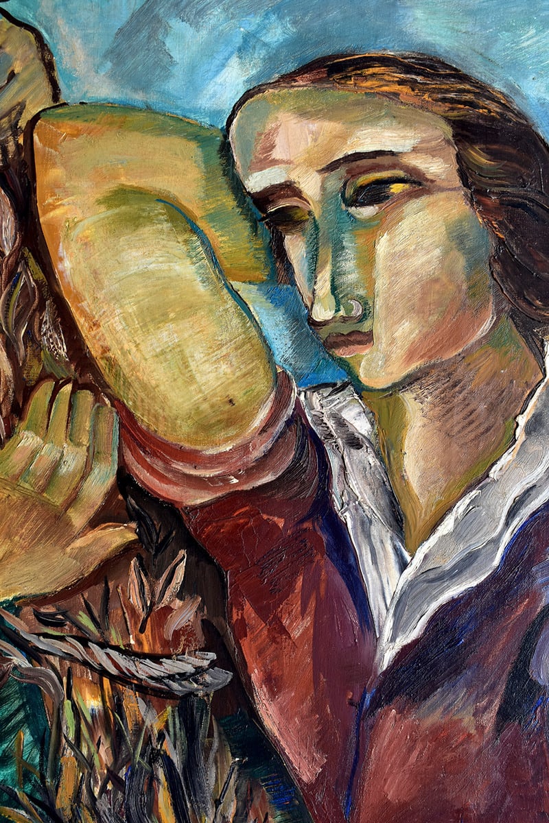 VALENTINE ZADKINE PRAX, Gatherers of Dry Wood / Ramasseuses de Bois Mort, ca. 1925