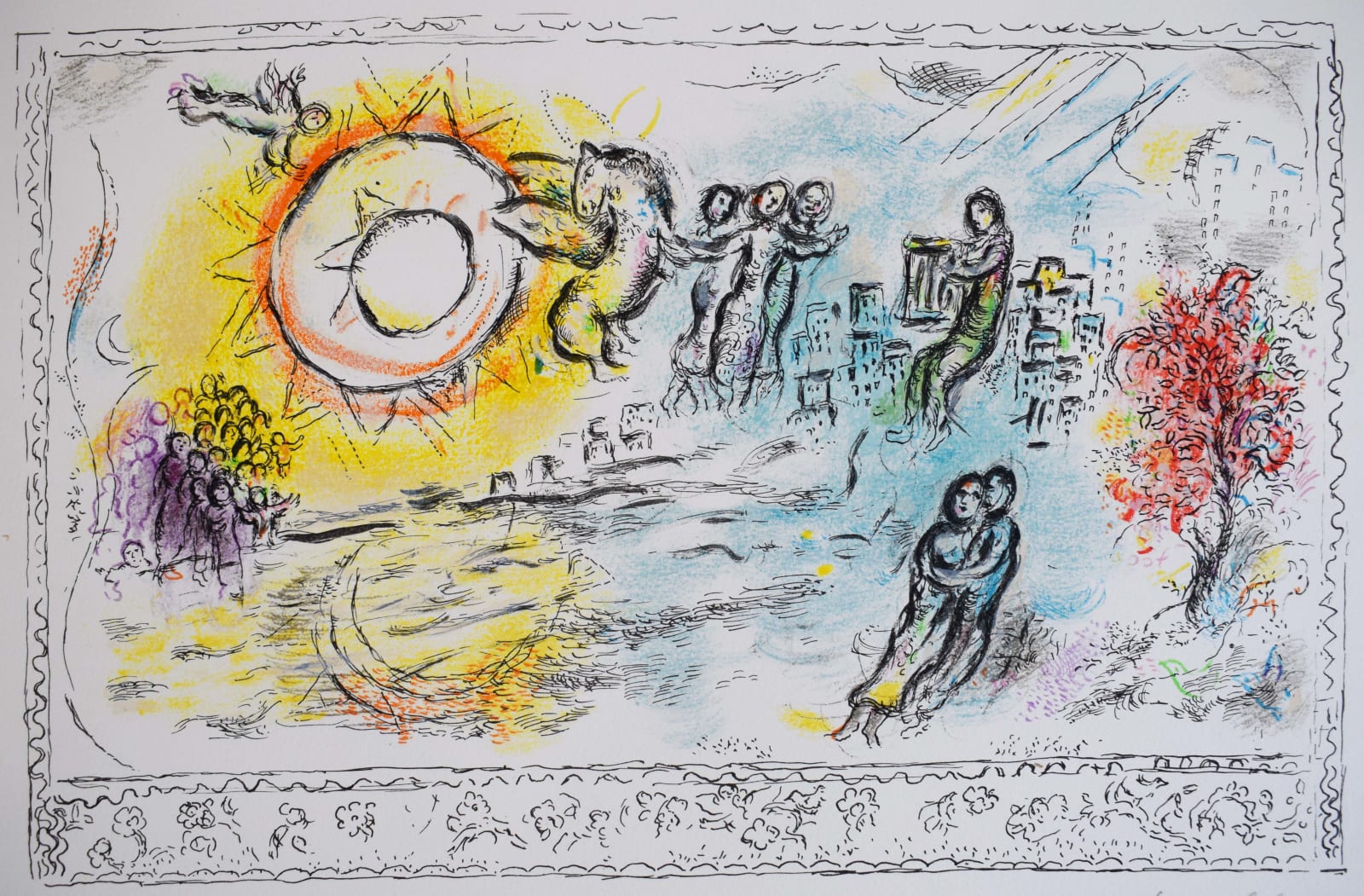 MARC CHAGALL, Orpheus | Orphée, 1969