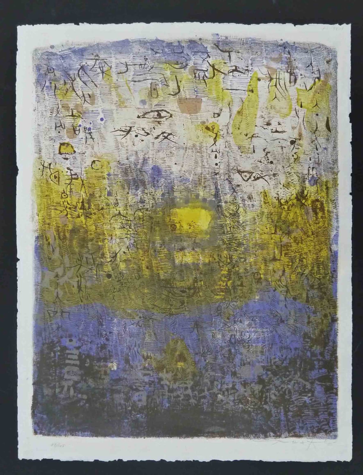 ZAO WOU-KI, The Lost Forest | La Fôret Perdue, 1955