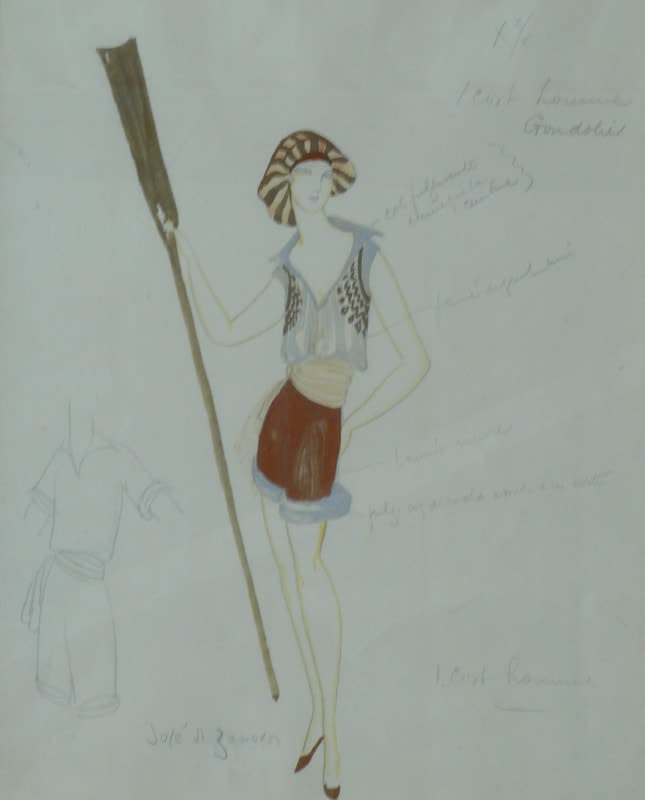 JOSÉ ZAMORA, Gondolier