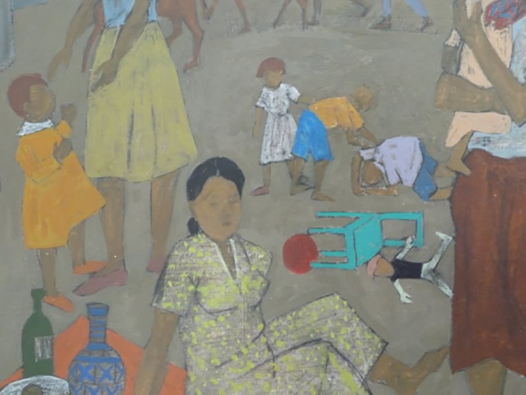 GREGOIRE MICHONZE, Pique Nique beside the Lake, 1957