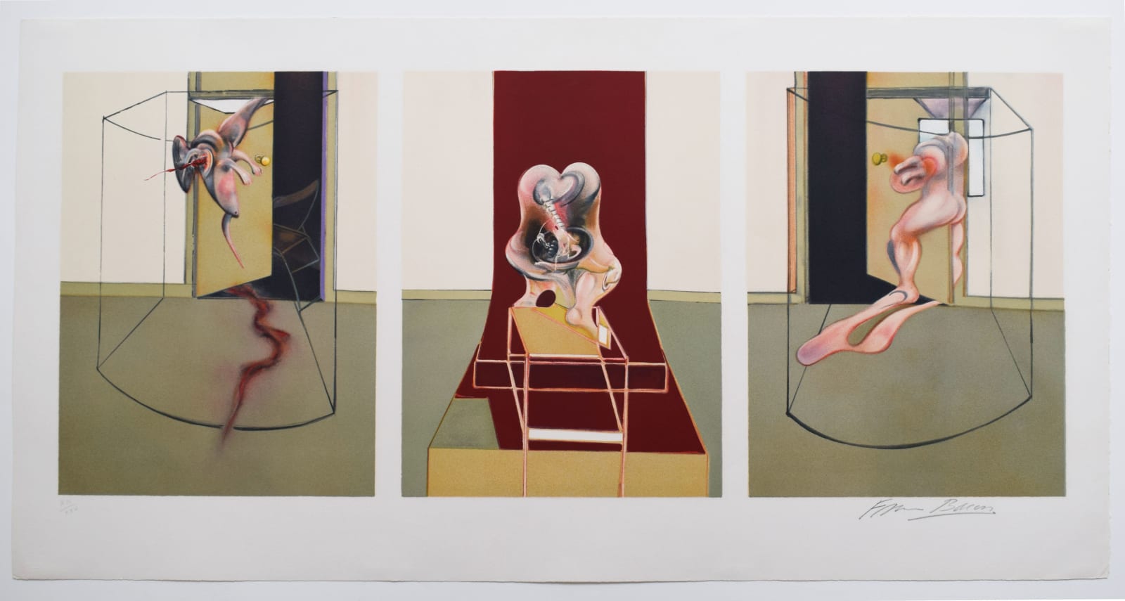 FRANCIS BACON, Oresteia of Aeschylus| L'Orestie d'Eschyle, 1981