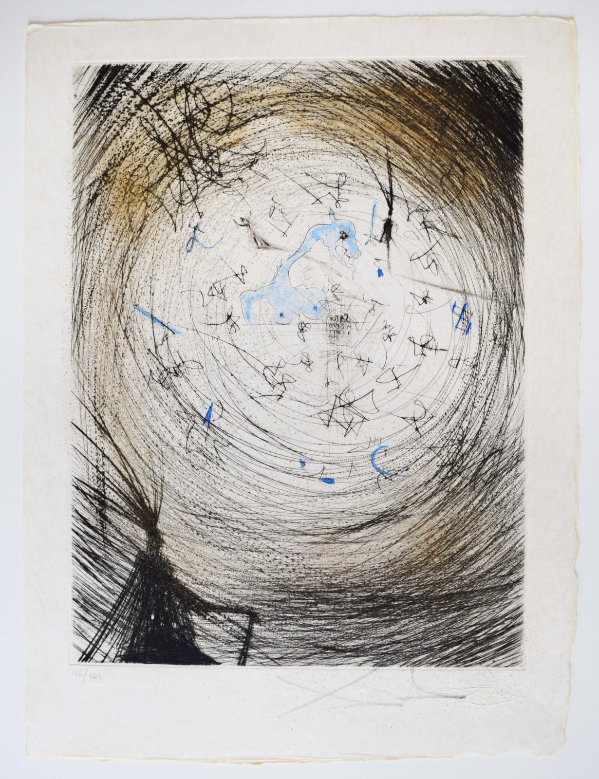 SALVADOR DALÍ, Sator, from: Faust (Walpurgis Night), 1968/69
