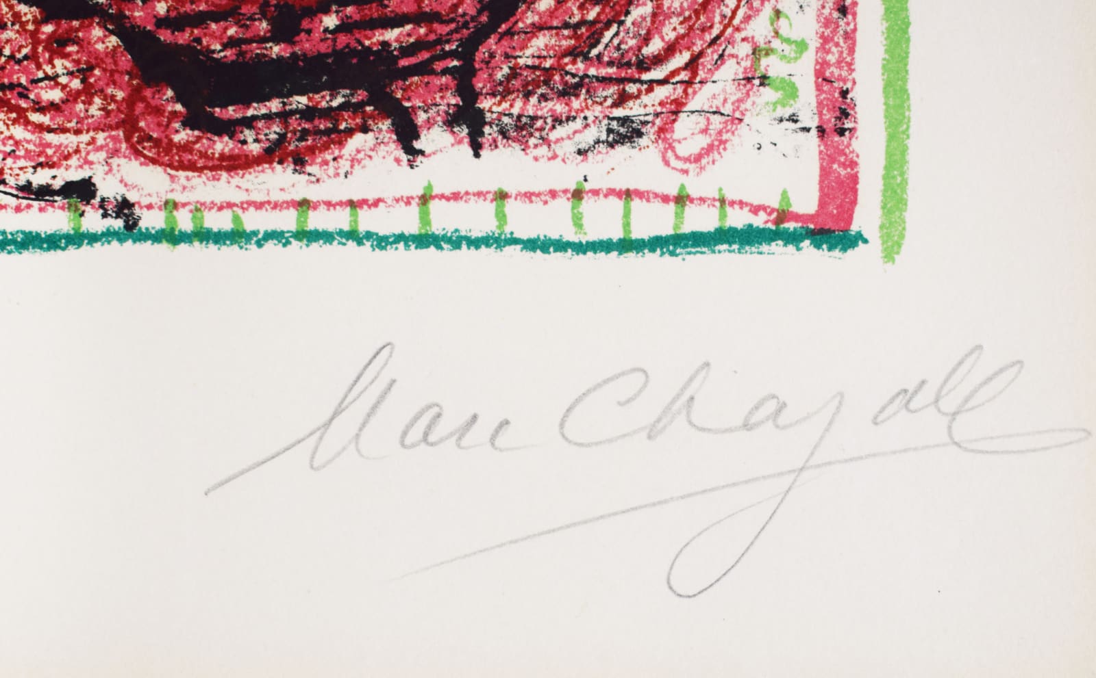 MARC CHAGALL, The Appearance at the Circus | L'apparition au cirque, 1963