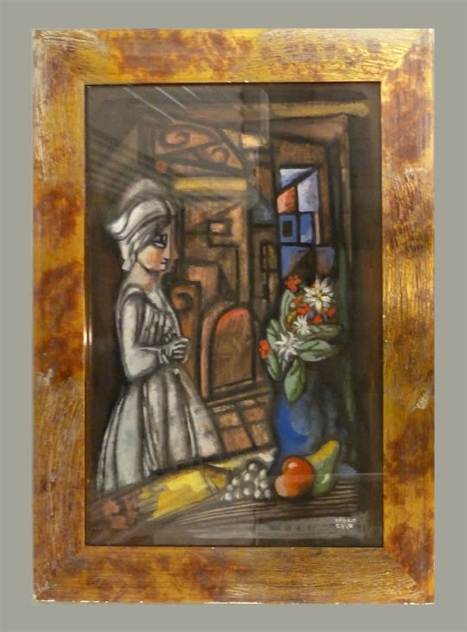 BÉLA KÁDÁR, Woman, Interior and Still life, ca. 1930