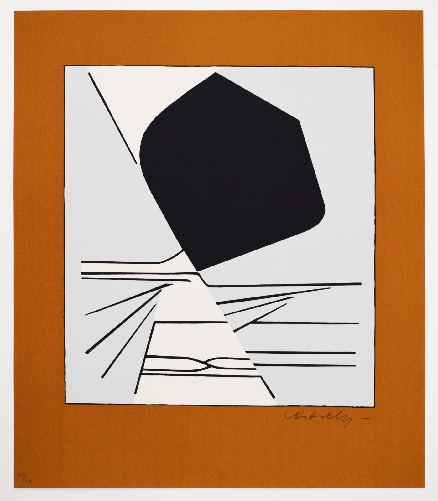 VICTOR VASARELY, Latorça, from: The Discourse on Method | Latorça: Le discours de la méthode, 1969