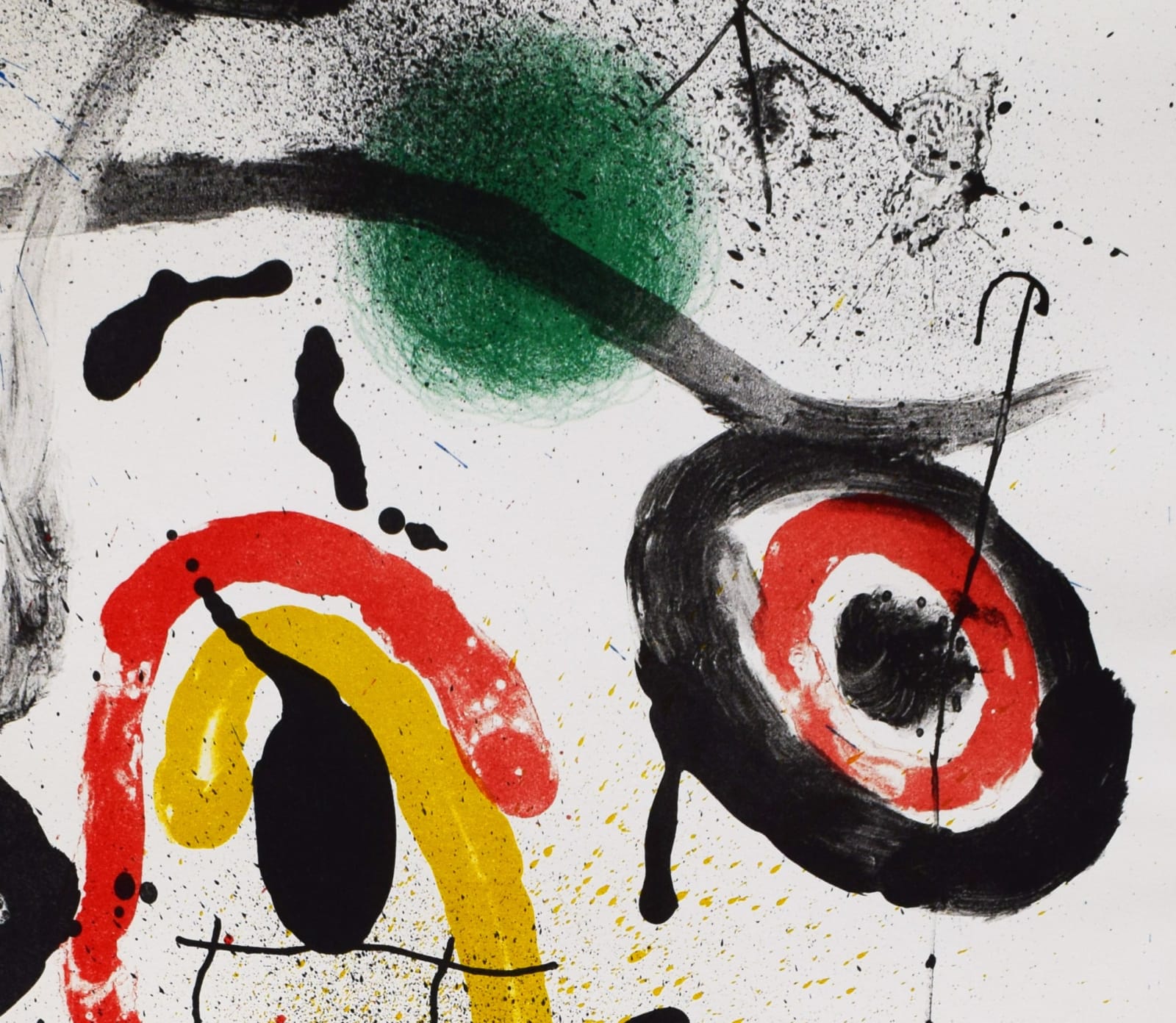 JOAN MIRÓ, Figure above the Horizon | Personnage au-dessus l'horizon, 1965