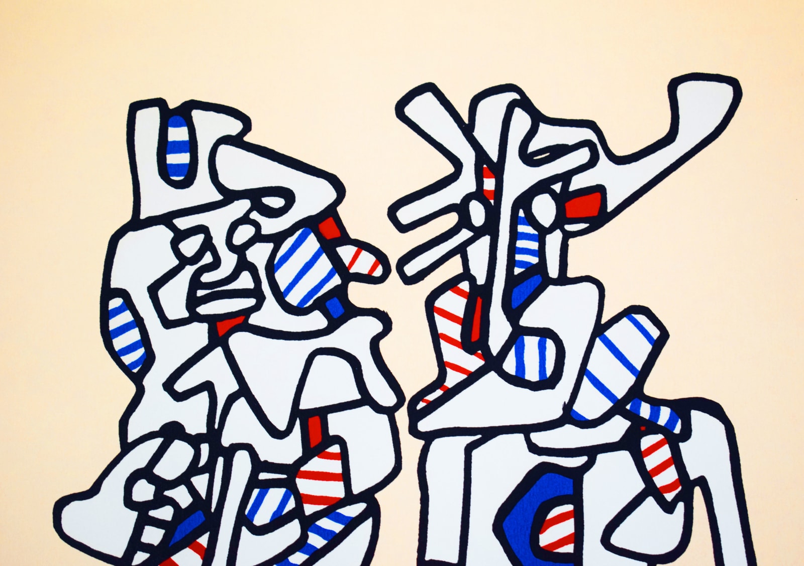 JEAN DUBUFFET, Courtship, from: Herne’s Notebook | Parade Nuptiale: Cahiers de l’Herne, 1972/73