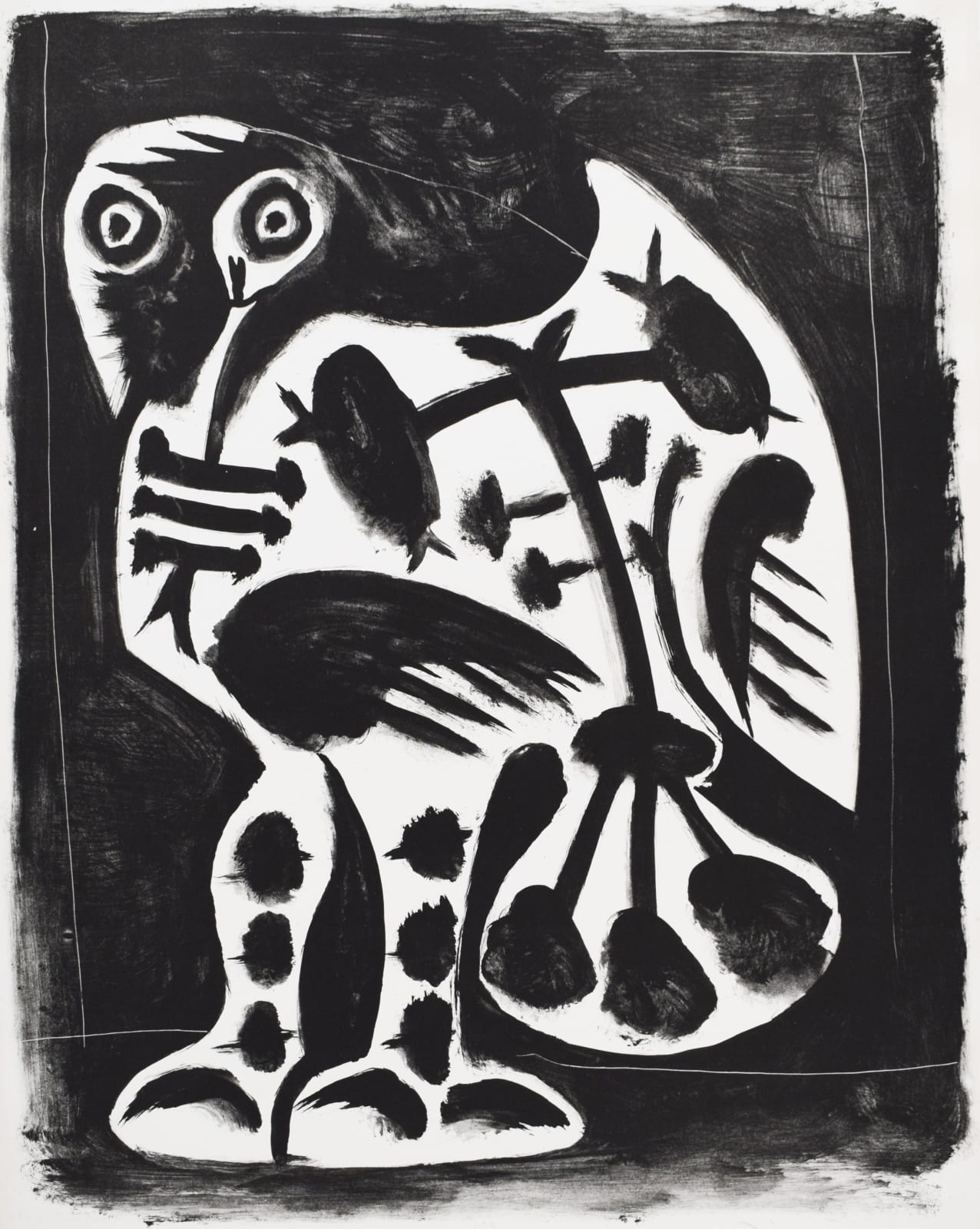 PABLO PICASSO, The Great Owl | Le grand hibou, 1948