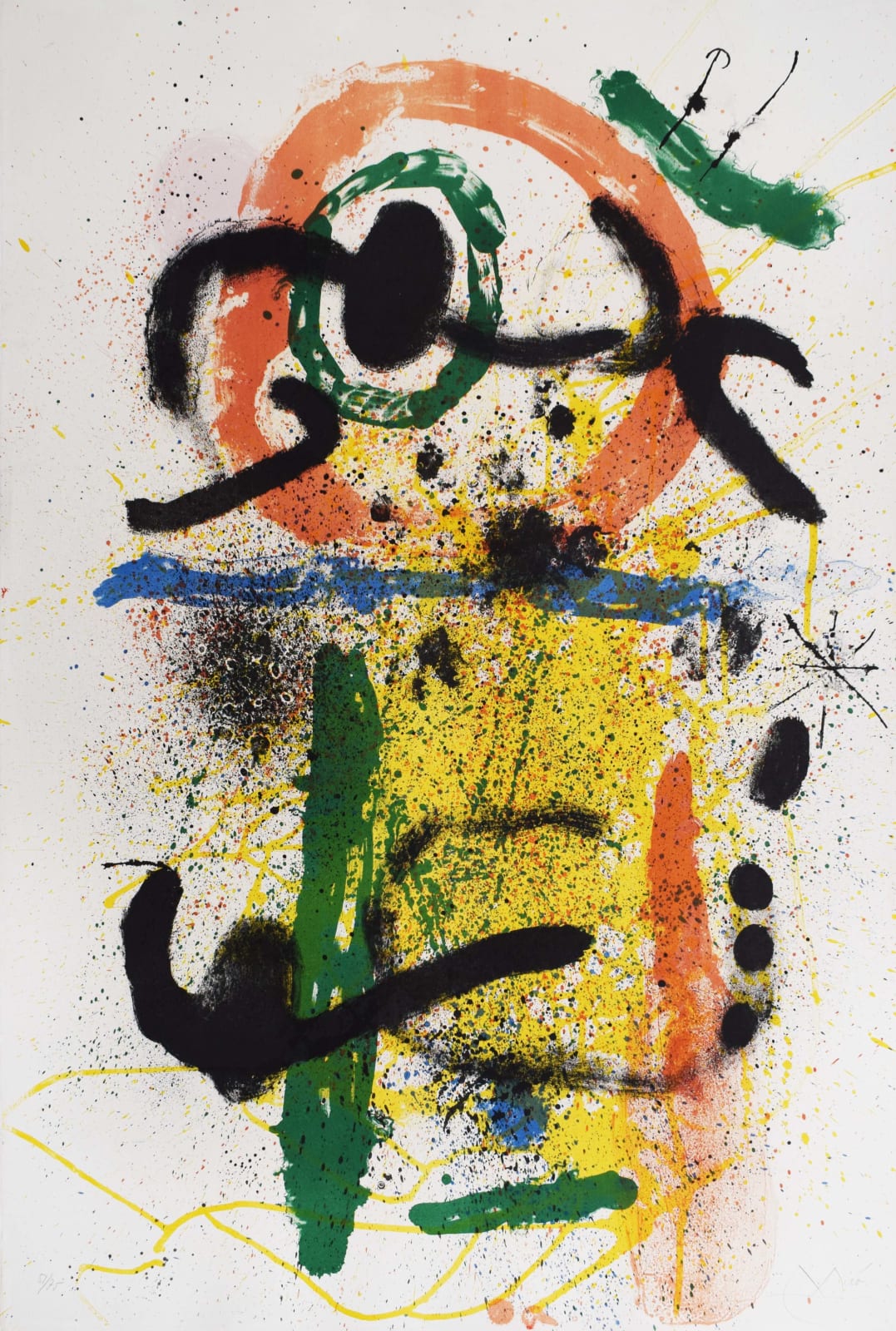 JOAN MIRÓ, Pierrot the Fool | Pierrot le Fou, 1964