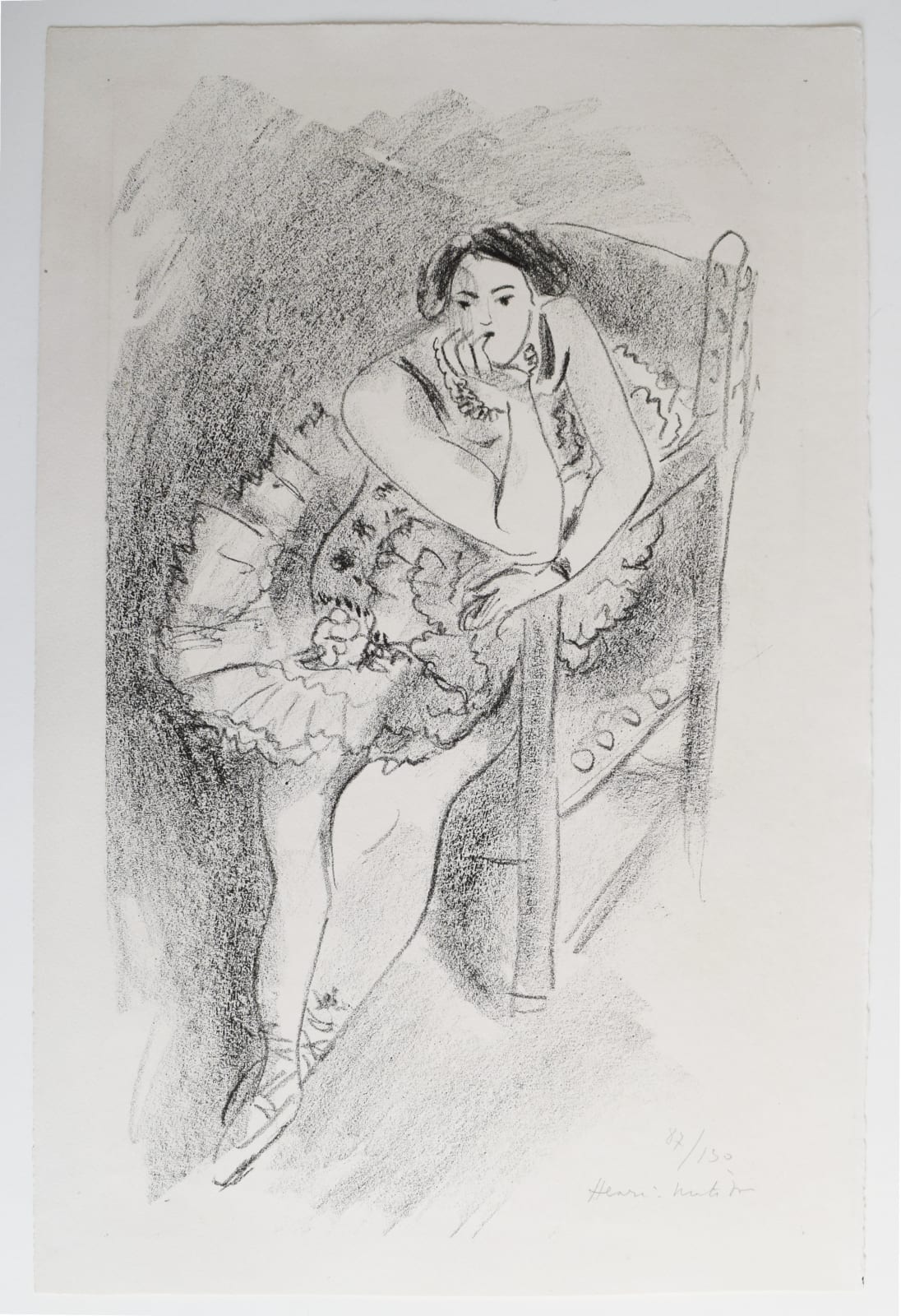 HENRI MATISSE, Seated Dancer, from: Ten Dancers | Danseuse assise: Dix Danseuses, 1925/26