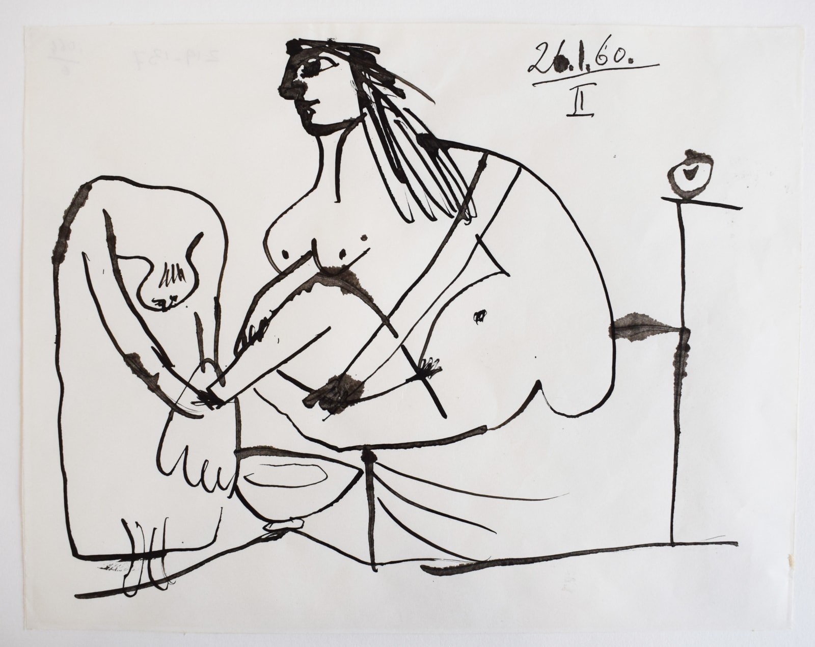 PABLO PICASSO, The Foot Bath | Le Bain de pieds, 1960