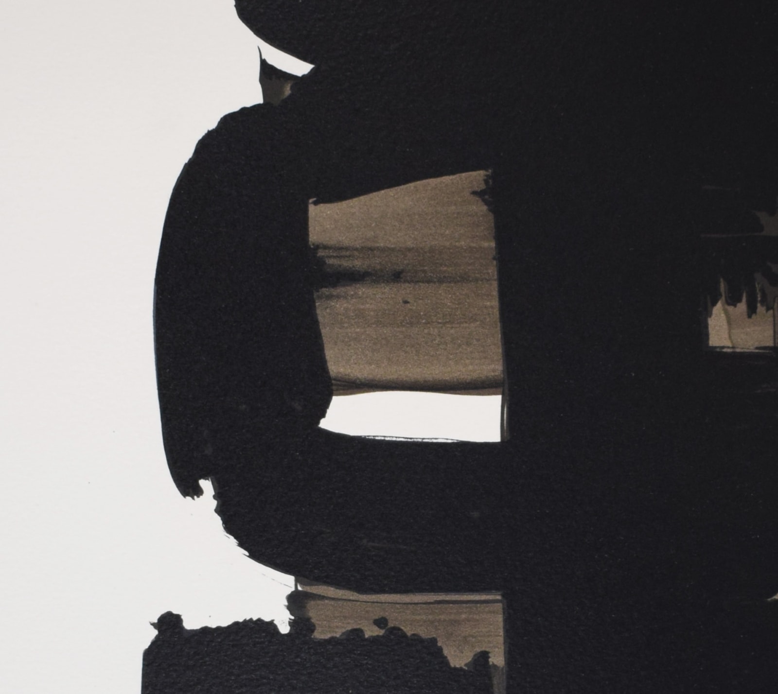 PIERRE SOULAGES, Lithograph no.18 from: The Skin of Things | Lithographie n°18 from La peau des choses, 1968