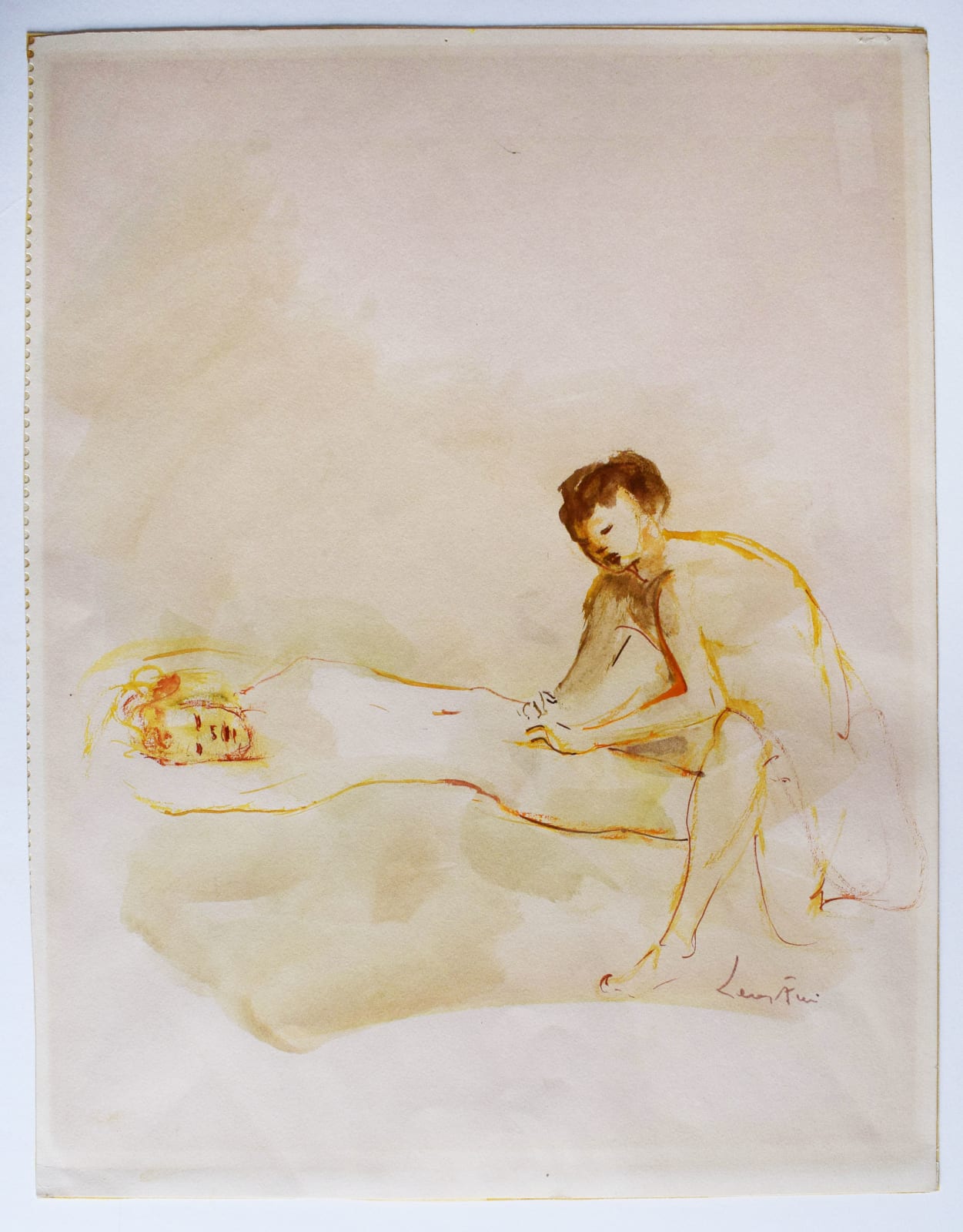 LEONOR FINI, Erotic Couple, 1977