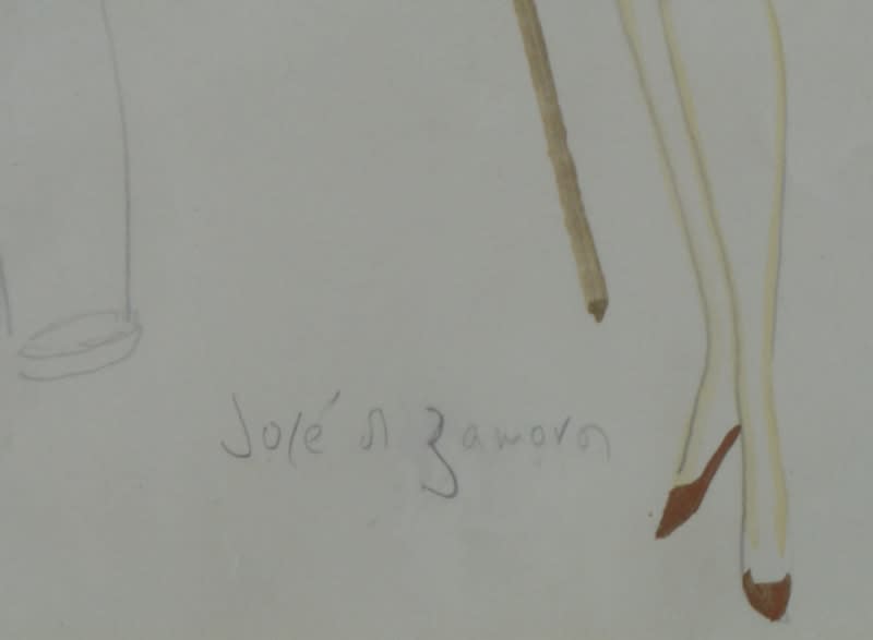 JOSÉ ZAMORA, Gondolier