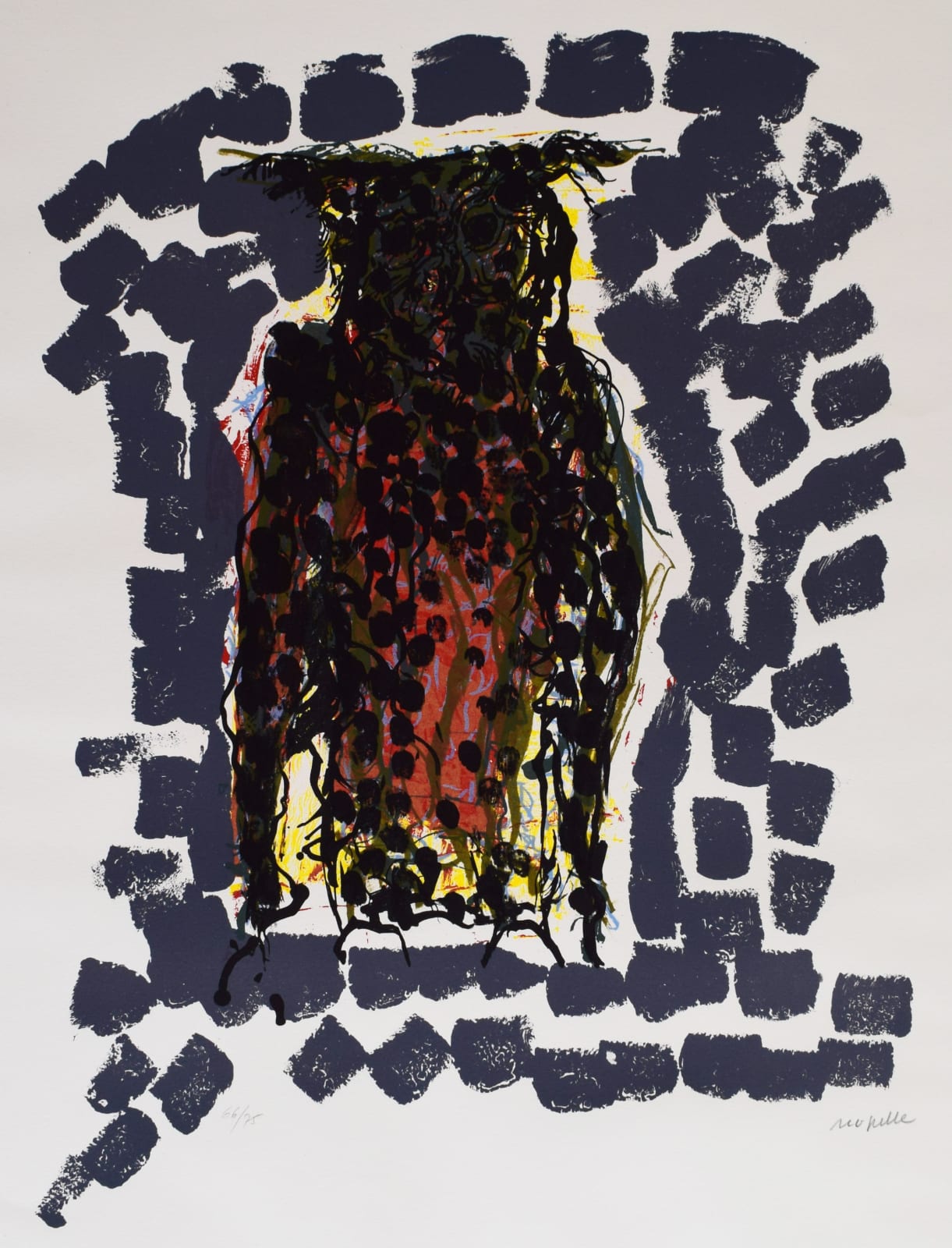 JEAN PAUL RIOPELLE, Owl X | Hibou X, 1970