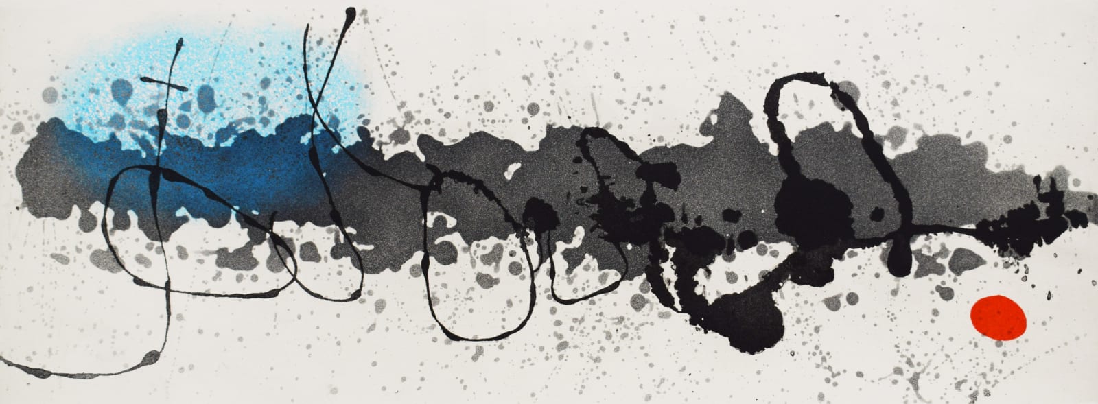 JOAN MIRÓ, Trace on Water | Tracé sur l'eau, 1963