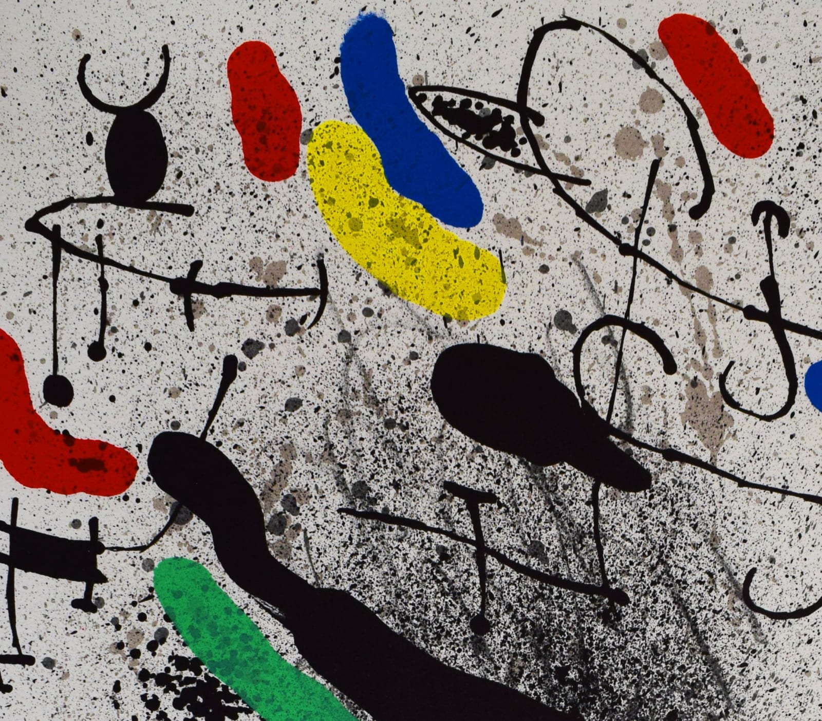 JOAN MIRÓ, Composition IV, from: Freedom of Liberties, poems of Alain Jouffroy | Composition IV, from: Liberté des libertés, poèmes de Alain Jouffroy, 1971