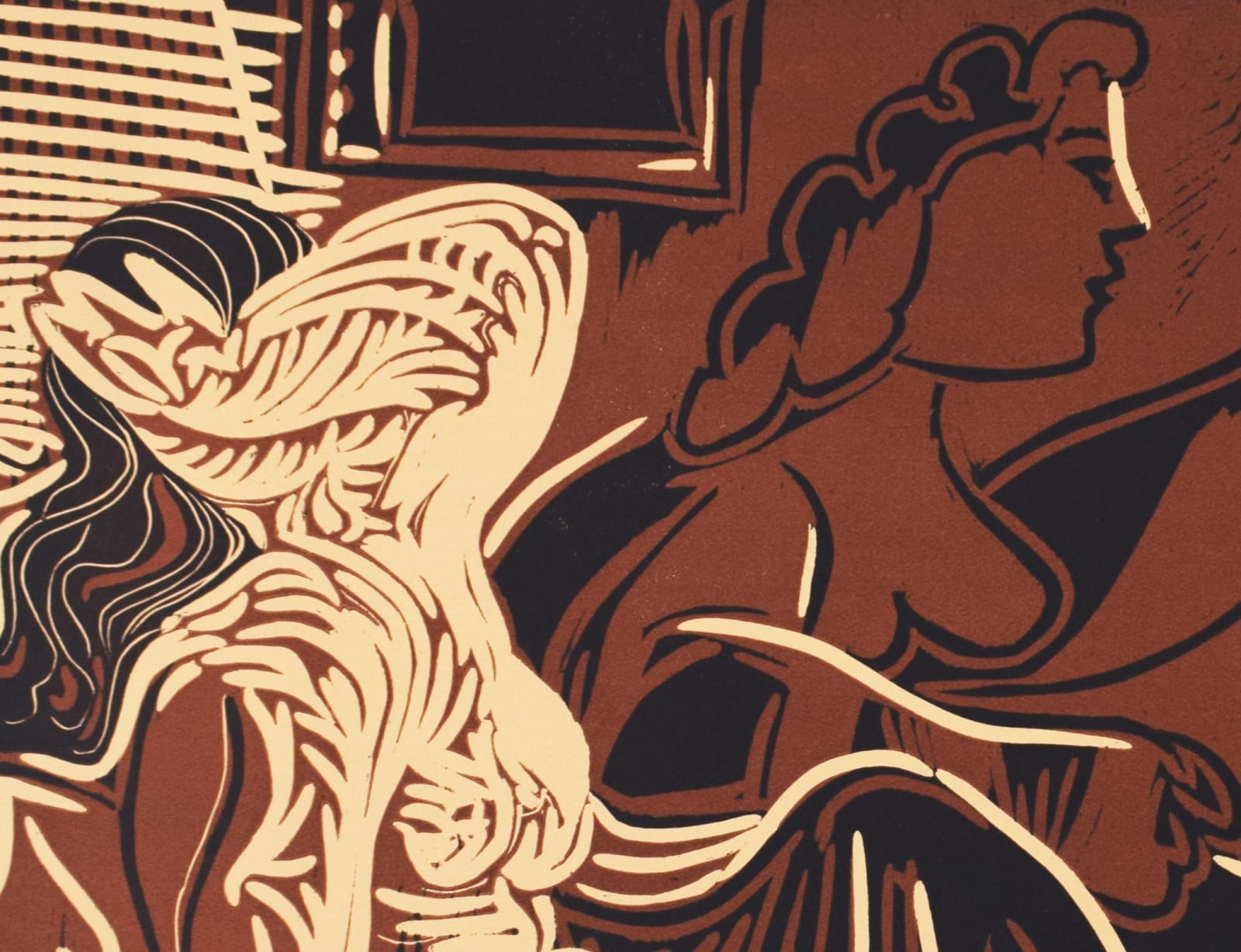 PABLO PICASSO, Two Women by the Window | Deux femmes près de la fenêtre, 1959