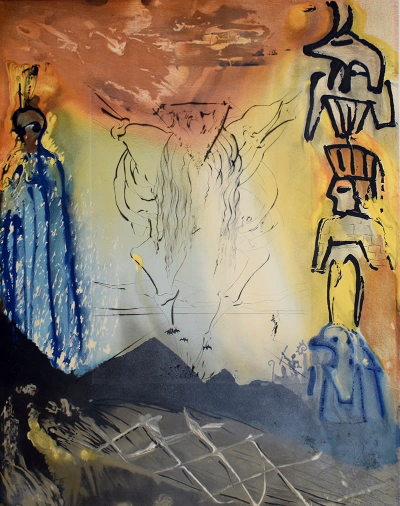 SALVADOR DALÍ, Moses and Monotheism, 1974/75