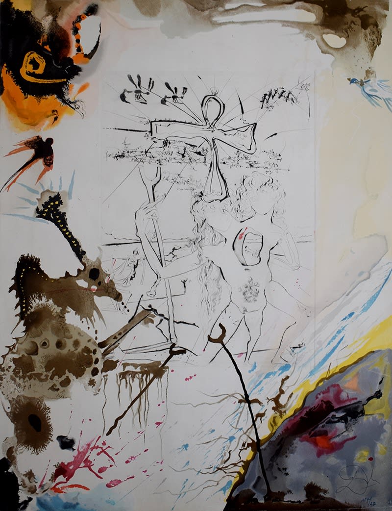 SALVADOR DALÍ, Moses and Monotheism, 1974/75