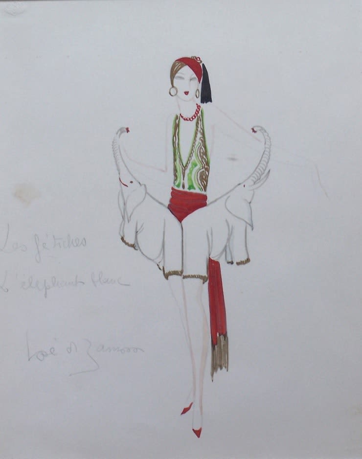 JOSÉ ZAMORA, Une acheteuse / The Shopper