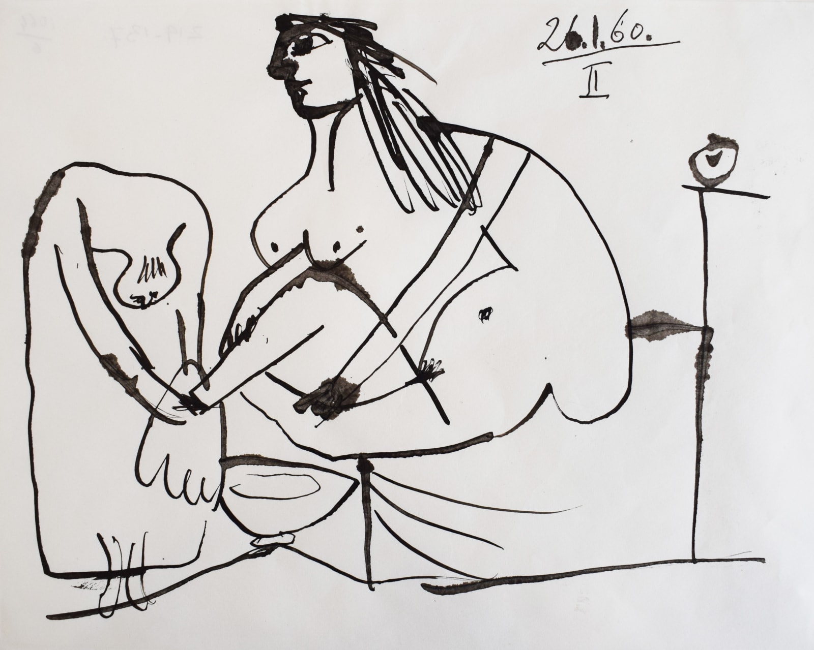 PABLO PICASSO, The Foot Bath | Le Bain de pieds, 1960
