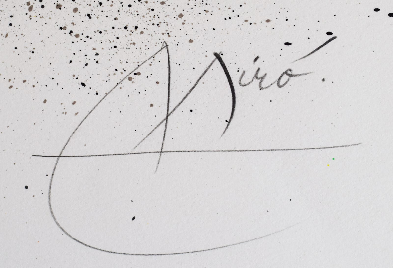 JOAN MIRÓ, Composition II, from: Freedom of Liberties, poems of Alain Jouffroy | Composition II, from: Liberté des libertés, poèmes de Alain Jouffroy, 1971