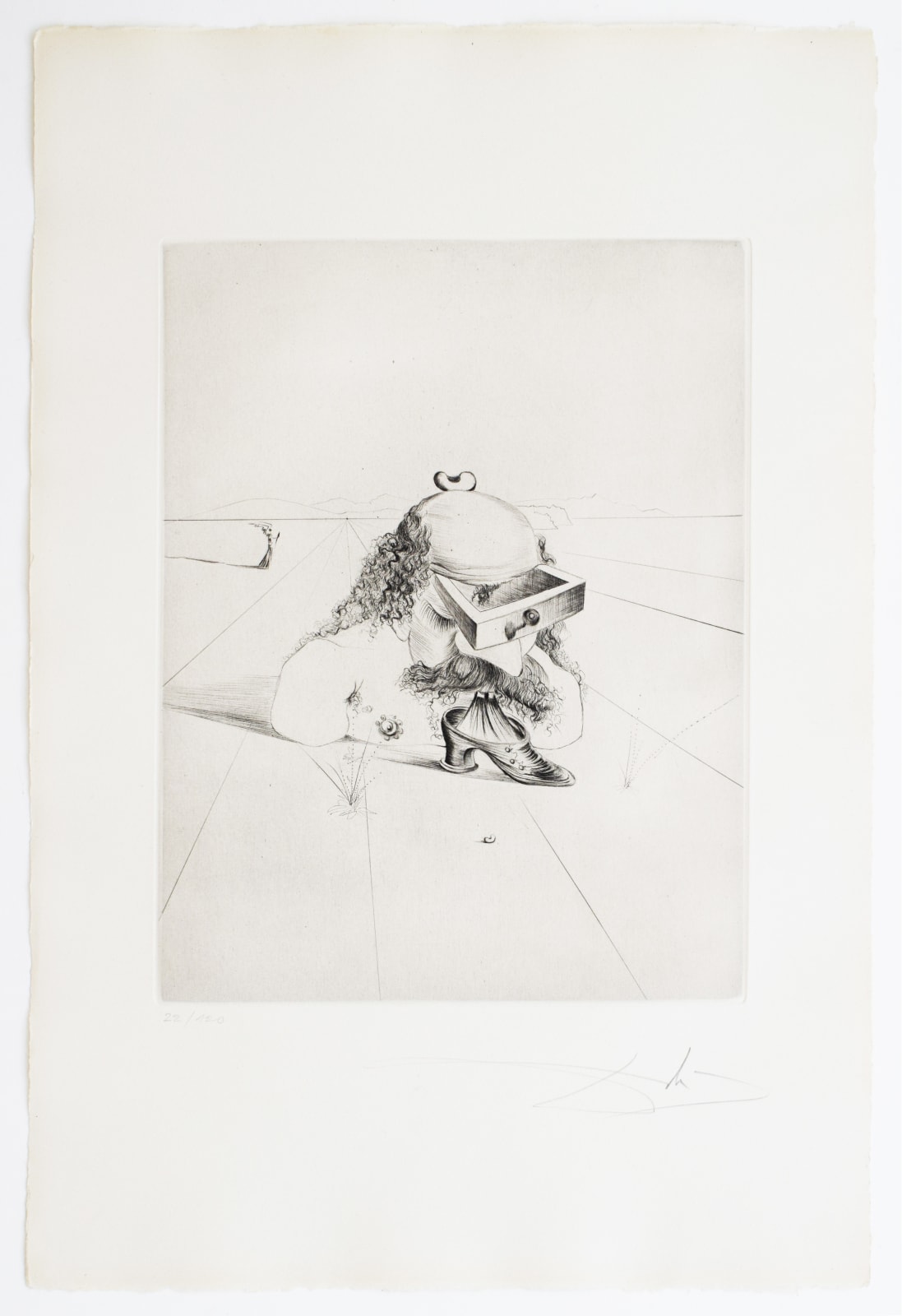 SALVADOR DALÍ, The Bureaucrat | Le bureaucrate, 1969