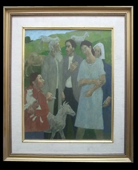 GREGOIRE MICHONZE, The Shepherd and the Village Folk, 1961